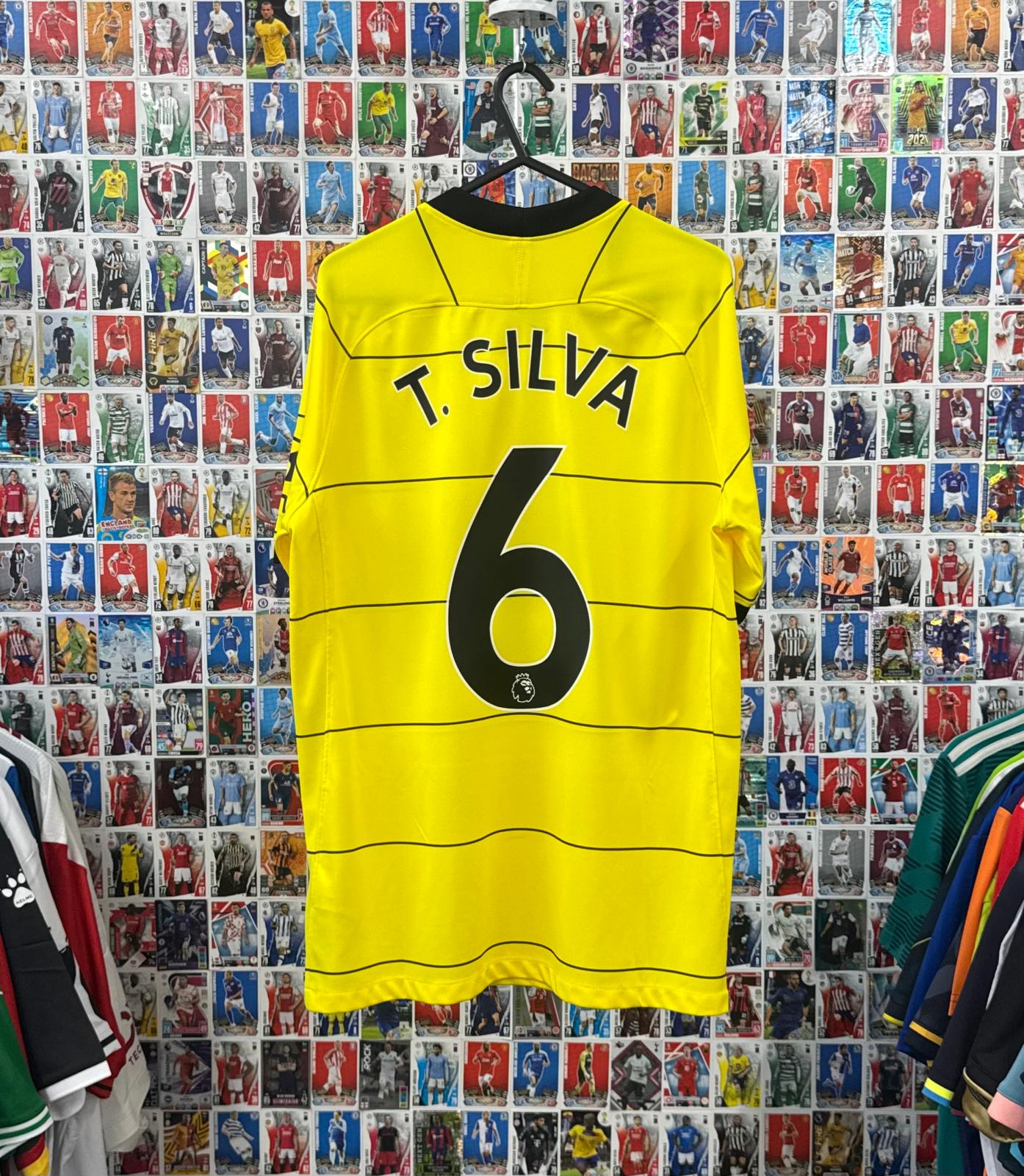 Chelsea 2021/22 - Away Shirt - T.Silva 6 - M