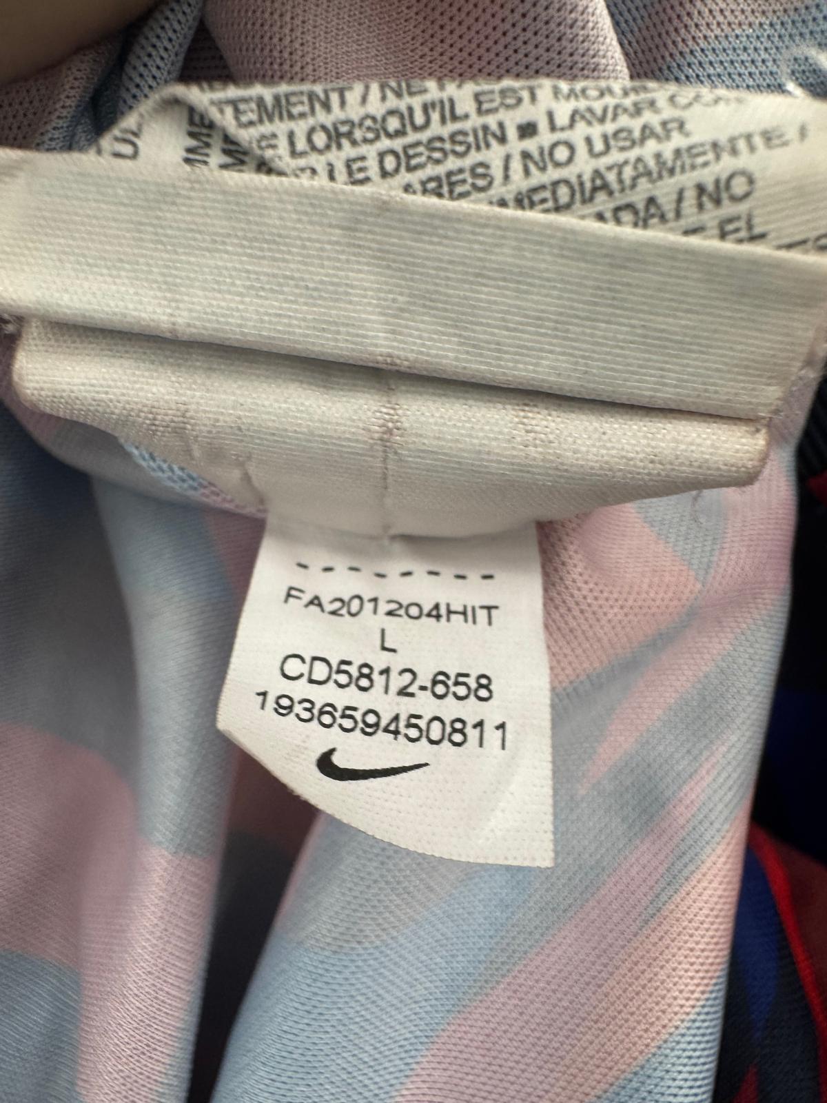 Barcelona 2020/21 - Pre-Match Shirt - L (Slim Fit)