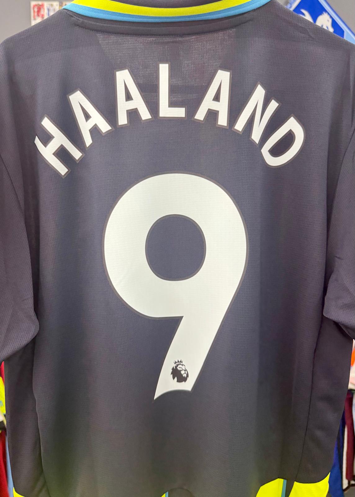 Manchester City 2024/25 - Away Shirt - Haaland 9 - M - BNWT