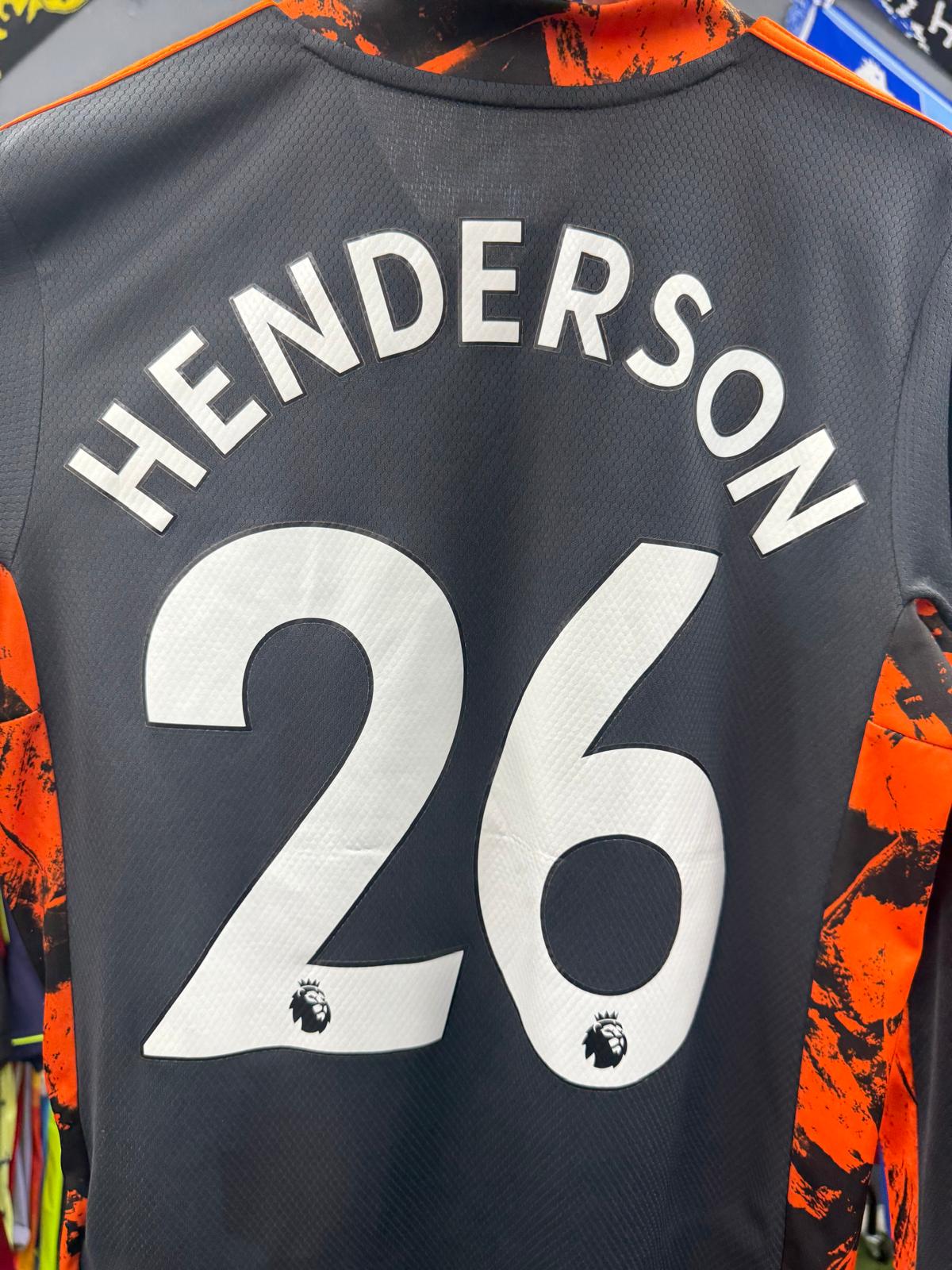 Manchester United 2020/21 - GK Home Shirt - Henderson 26 - Age 12-14