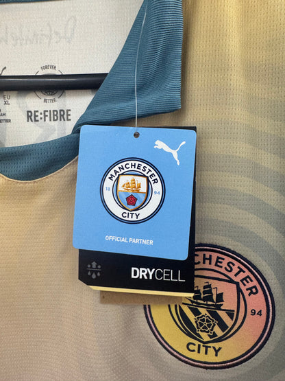 Manchester City 2024/25 - Fourth Shirt - De Bruyne 17 - XL - BNWT