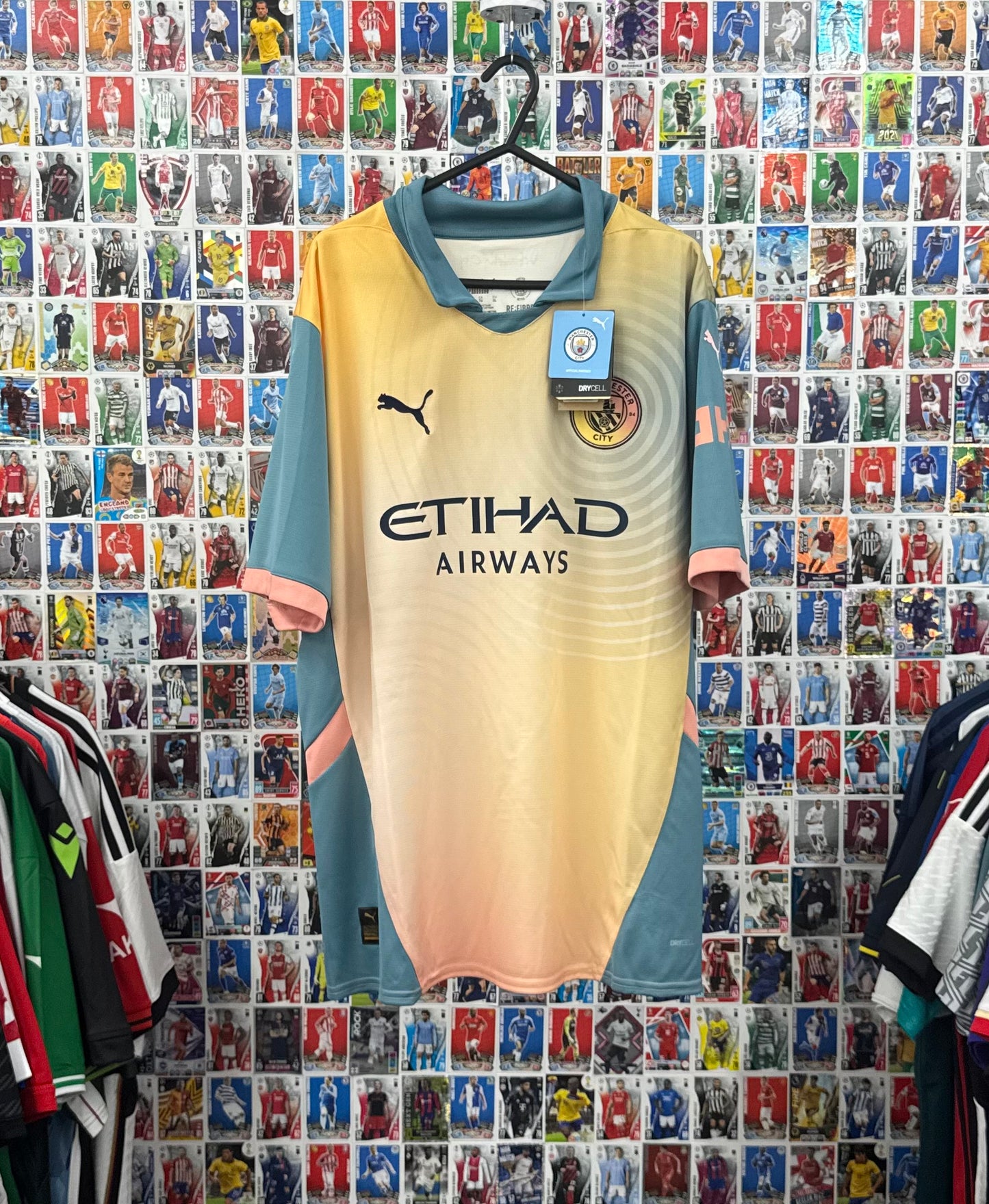 Manchester City 2024/25 - Fourth Shirt - De Bruyne 17 - XL - BNWT