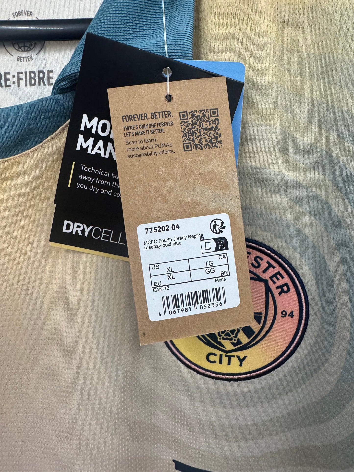 Manchester City 2024/25 - Fourth Shirt - De Bruyne 17 - XL - BNWT