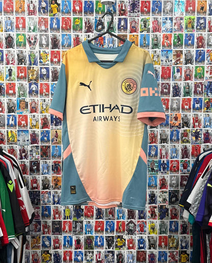 Manchester City 2024/25 - Fourth Shirt - Doku 11 - M - BNWT