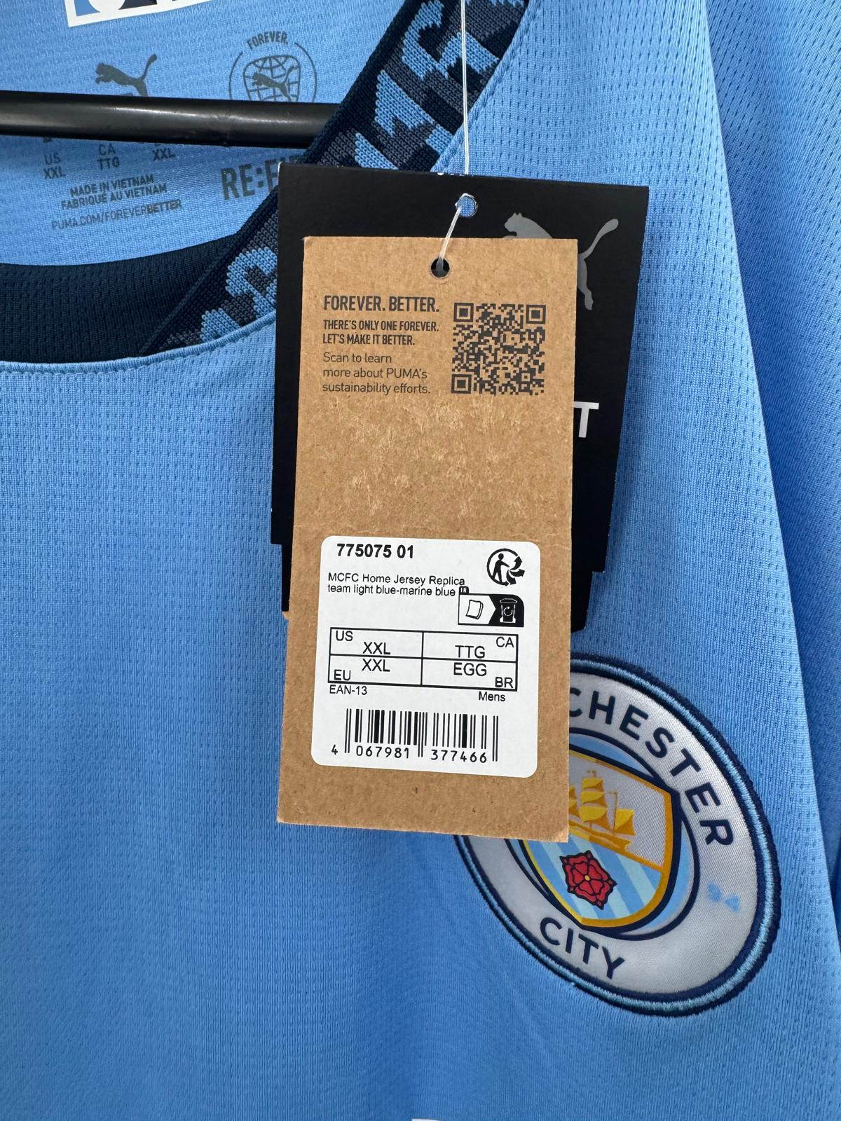Manchester City 2024/25 - Home - XXL - BNWT