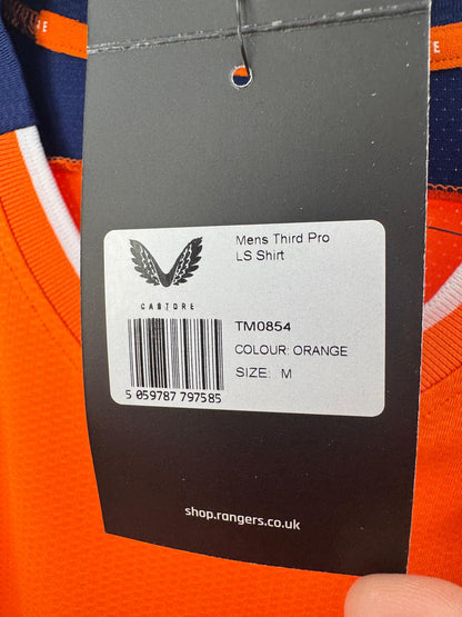 Rangers 2022/23 - L/S Player Issue Third Shirt - M (Slim) - BNWT