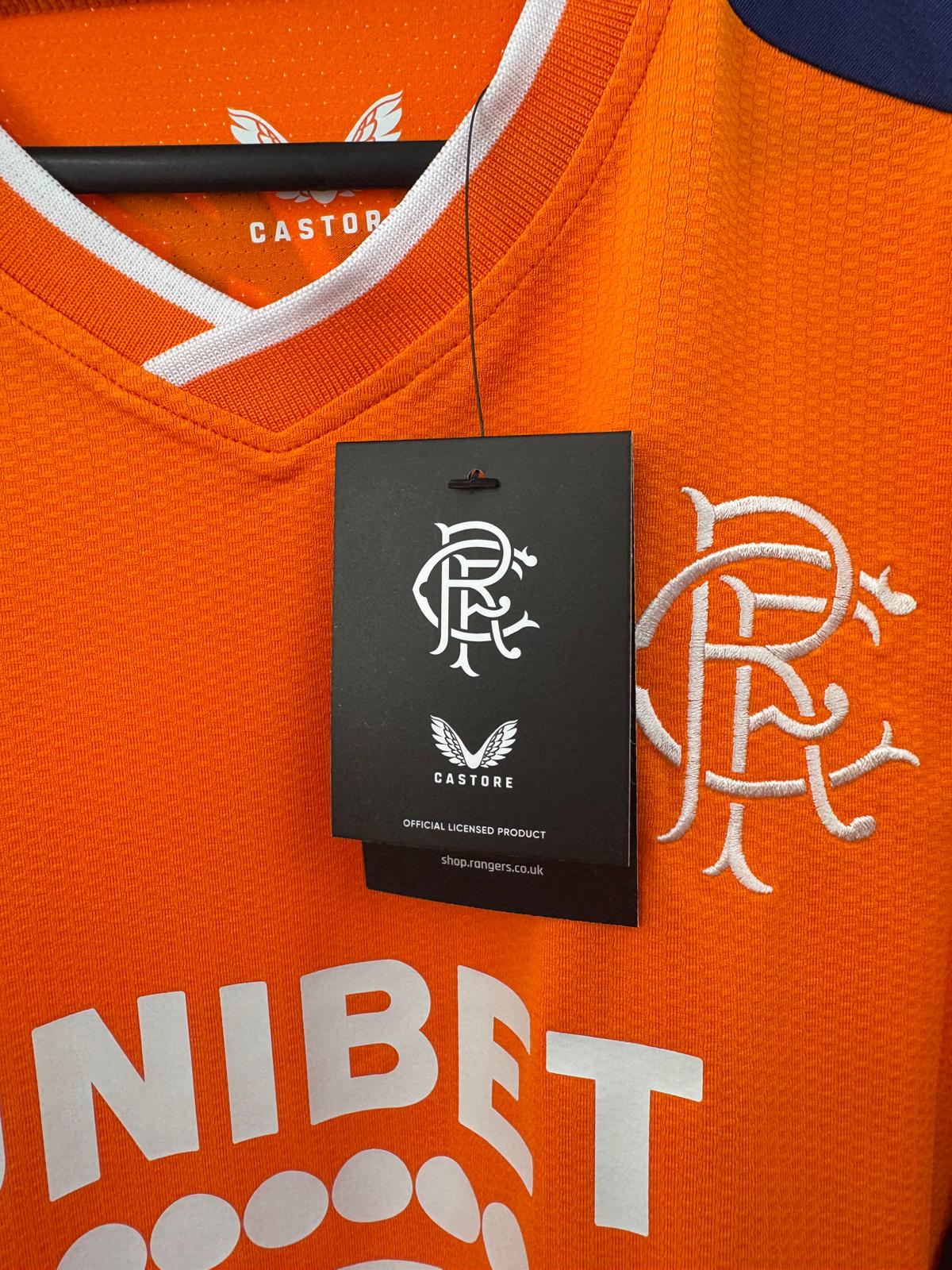 Rangers 2022/23 - L/S Player Issue Third Shirt - M (Slim) - BNWT