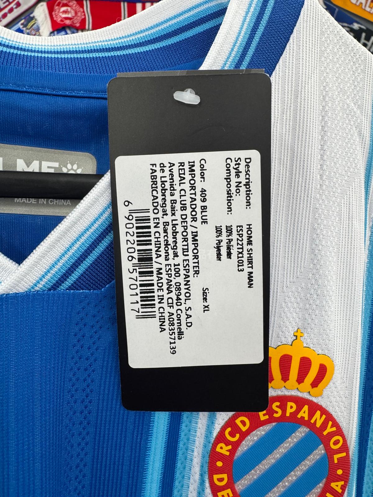 Espanyol 2022/23 - Player Spec Home Shirt - XL - BNWT