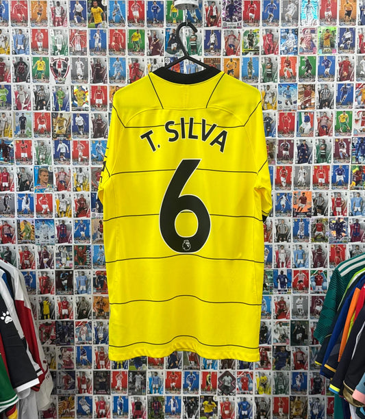 Chelsea 2021/22 - Away Shirt - T.Silva 6 - M