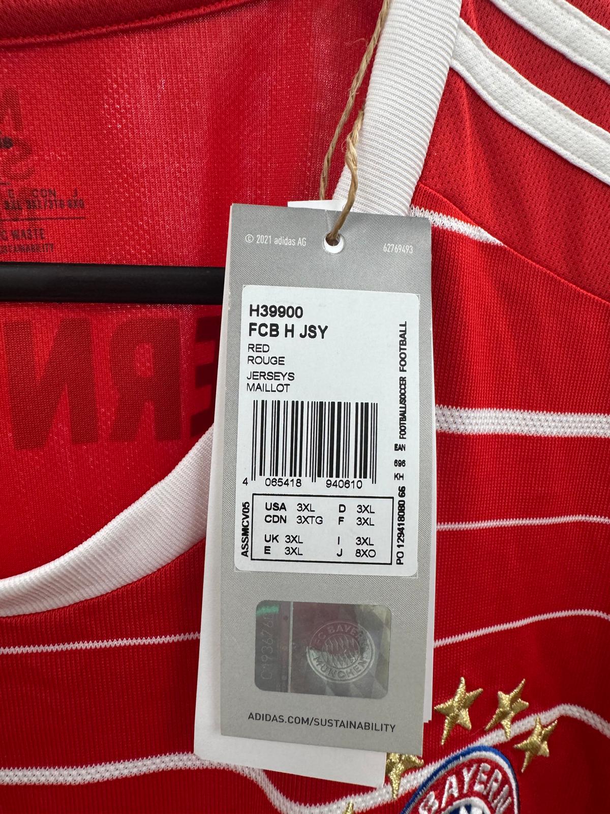 Bayern Munich 2022/23 - Home Shirt - 3XL - BNWT