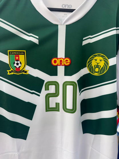 Cameroon 2022/23 - Third Shirt - Mbeumo 20 - XXL - BNWT