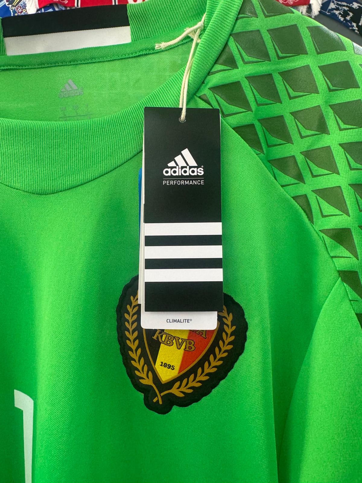 Belgium 2016 - Player-Spec GK Home Shirt - Courtois 1 - L - BNWT