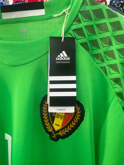 Belgium 2016 - Player-Spec GK Home Shirt - Courtois 1 - L - BNWT