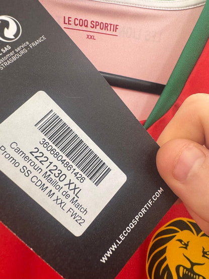 Cameroon 2022 - Player Spec Away Shirt - XXL - BNWT