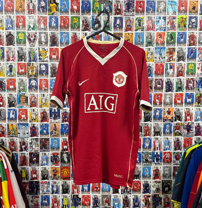 Manchester United 2006/07 Home Shirt - Age 13-15