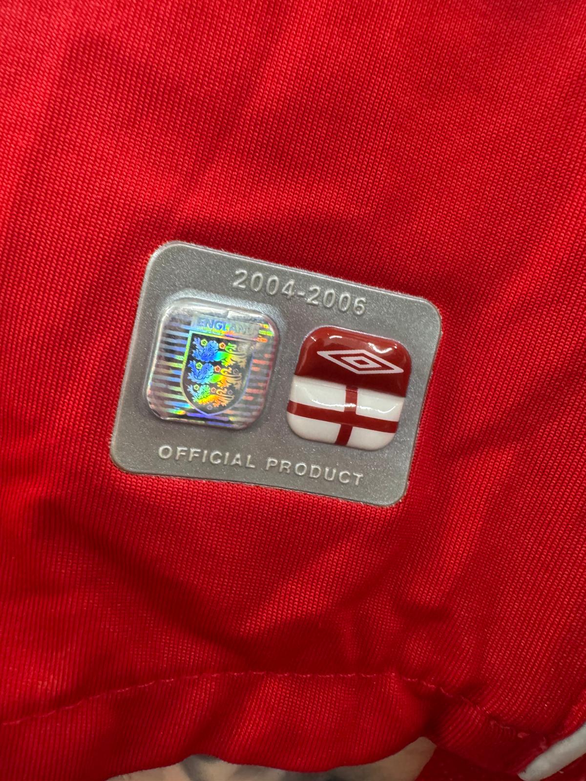 England 2004 - Away Shirt - Womens 12 - Age 14-16