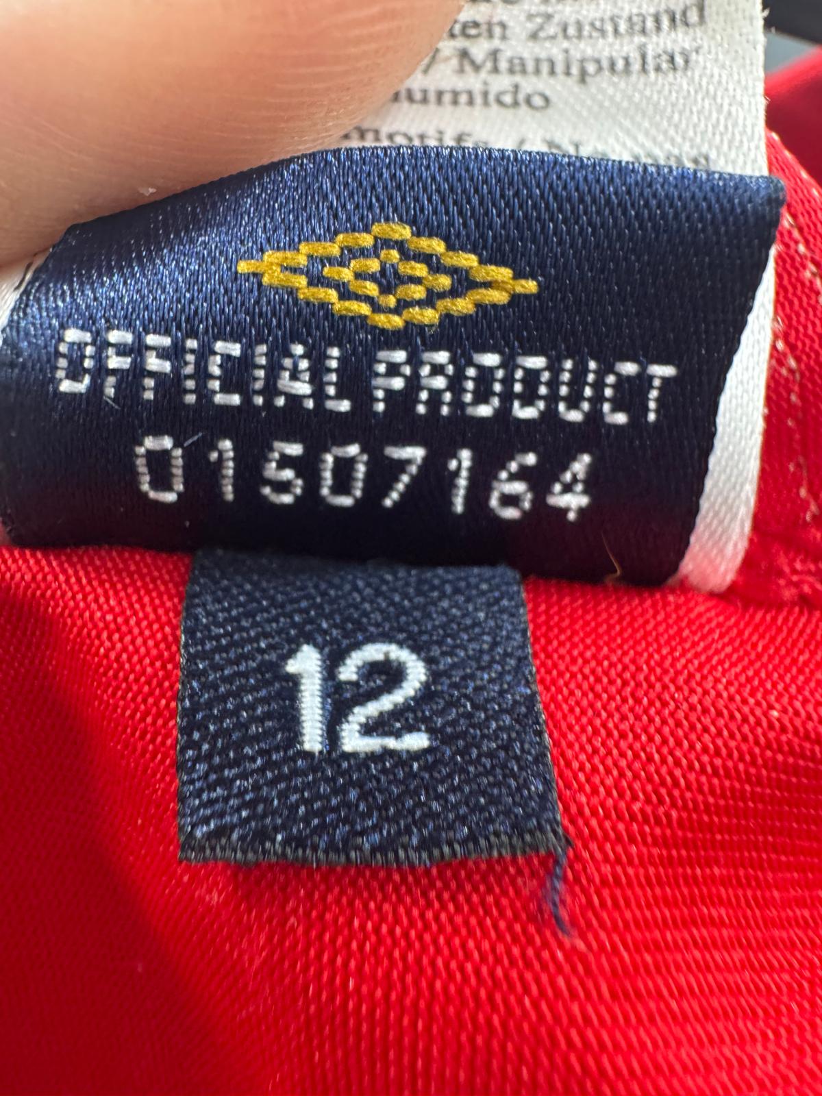 England 2004 - Away Shirt - Womens 12 - Age 14-16