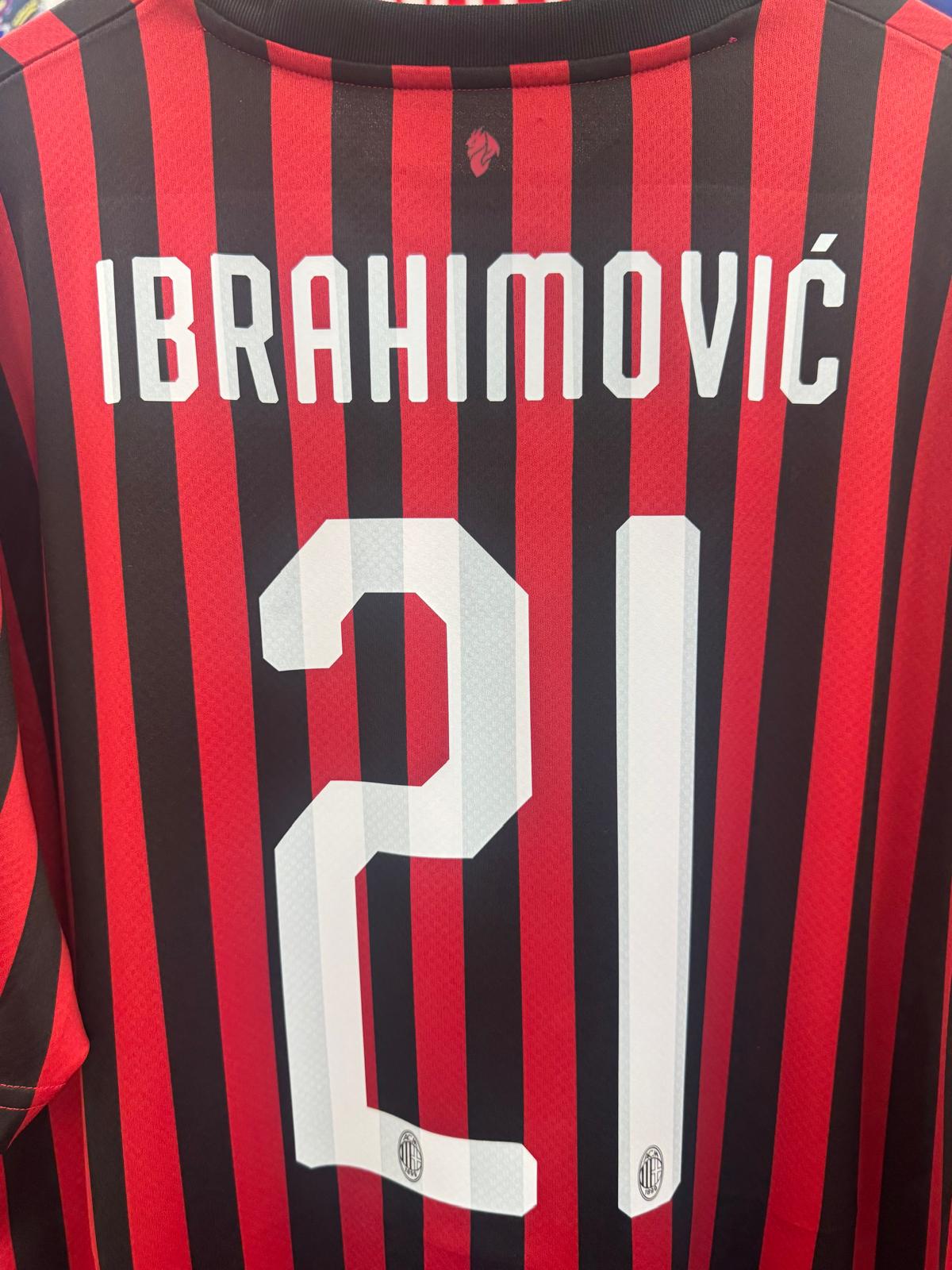 AC Milan 2019/20 - Home Shirt - Ibrahimović 21 - XL