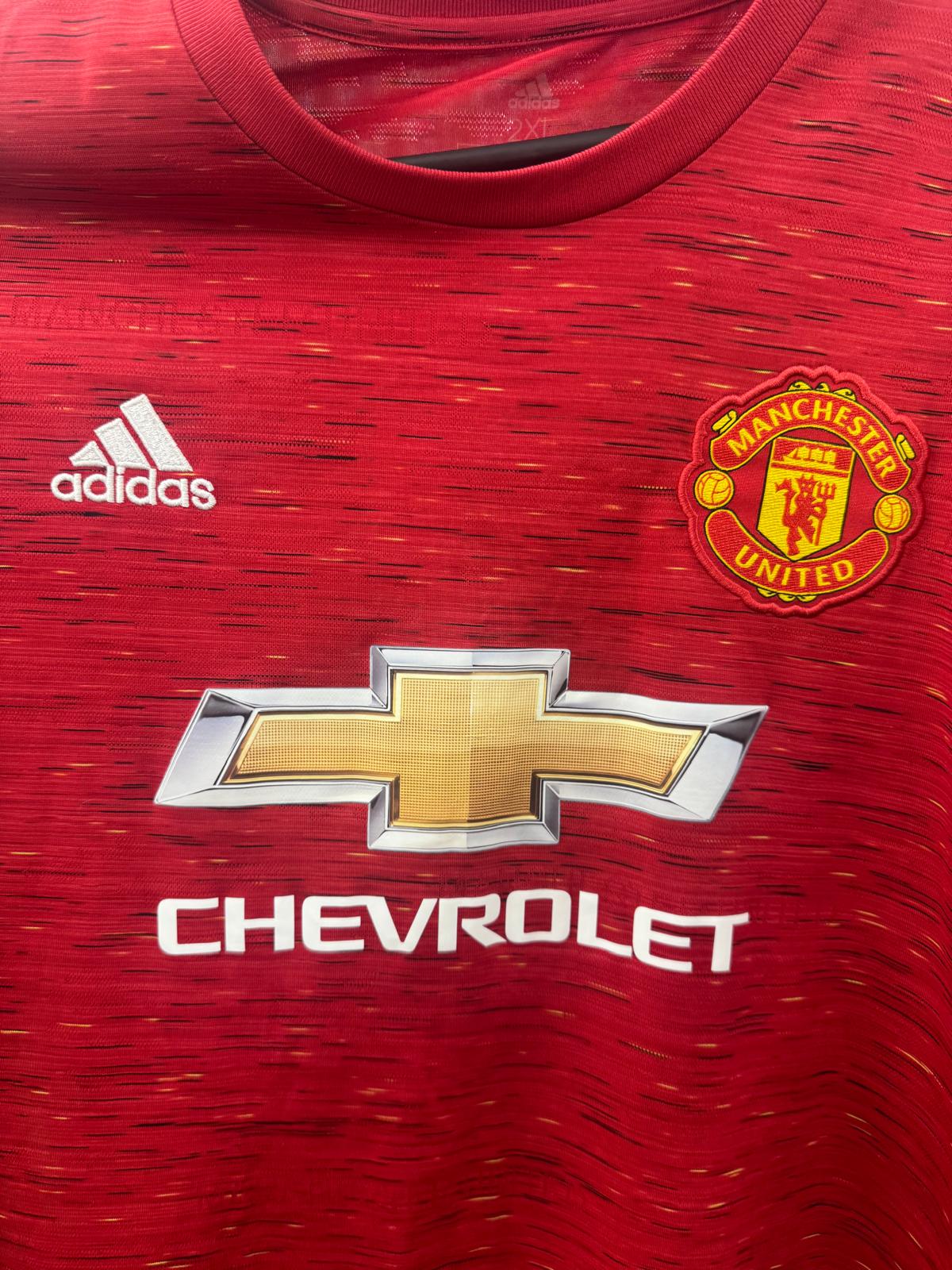 Manchester United 2020/21 - L/S Home Shirt - B.Fernandes 18 - XXL