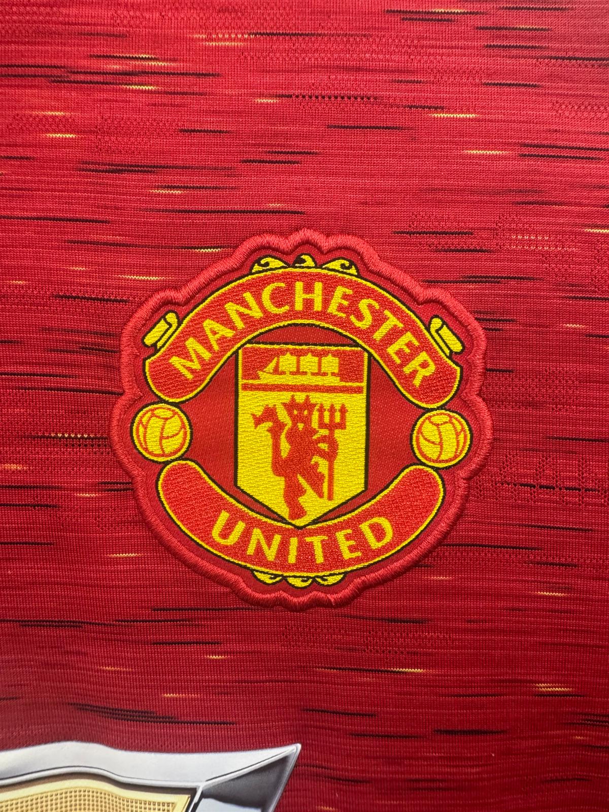 Manchester United 2020/21 - L/S Home Shirt - B.Fernandes 18 - XXL