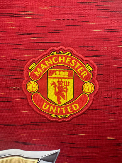 Manchester United 2020/21 - L/S Home Shirt - B.Fernandes 18 - XXL