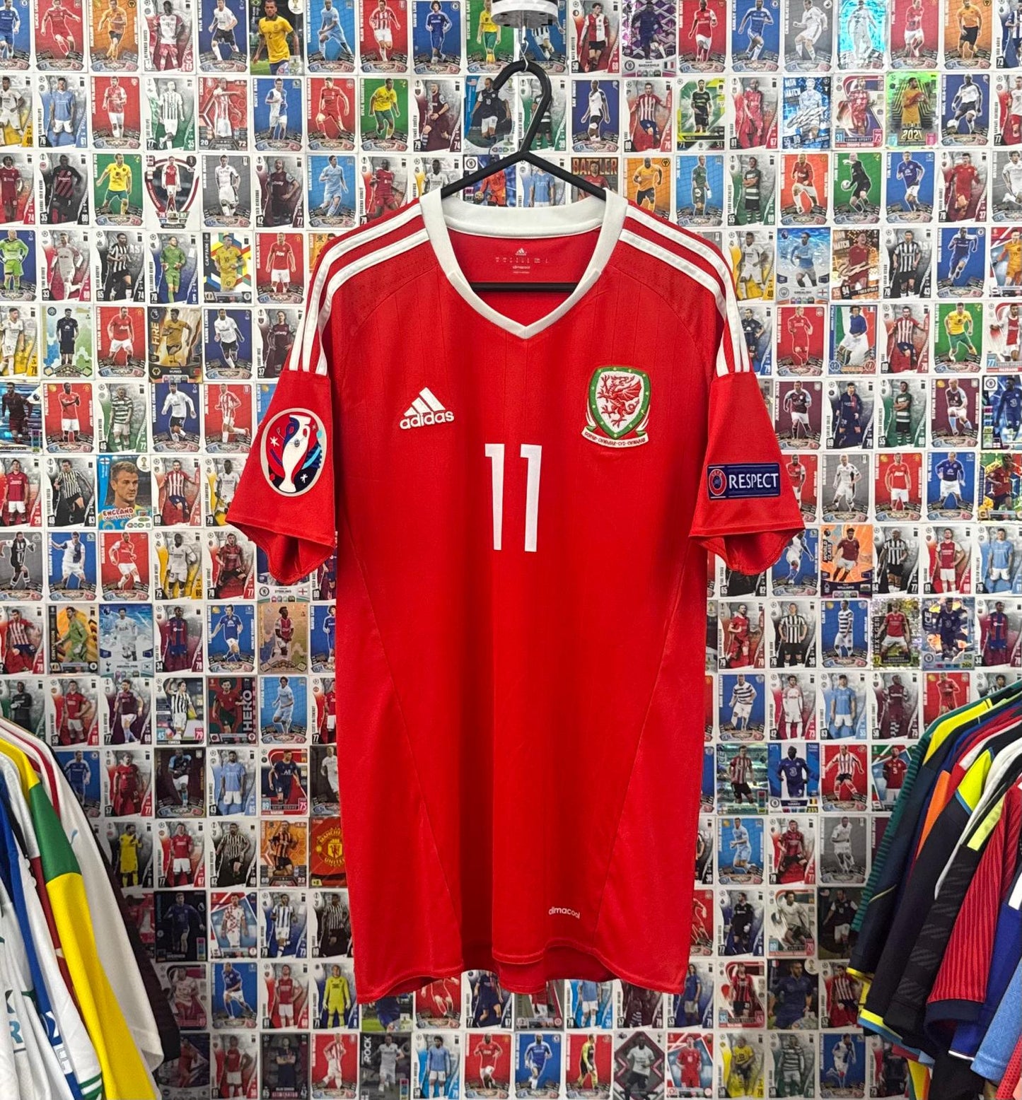 Wales 2016 - Home Shirt - Bale 11 - M