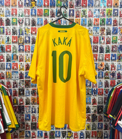Brazil 2010 - Home Shirt - Kaka 10 - XXL