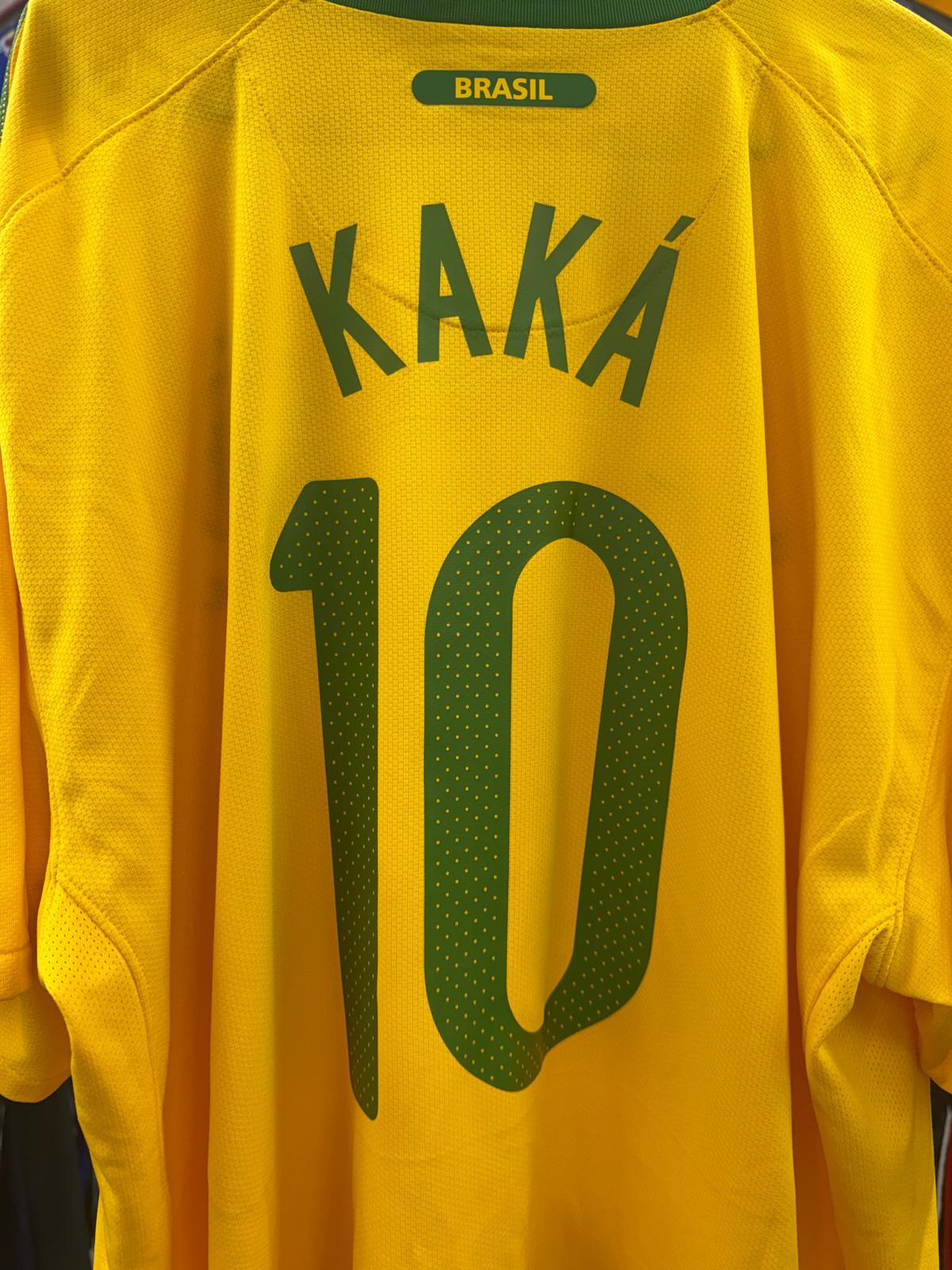 Brazil 2010 - Home Shirt - Kaka 10 - XXL