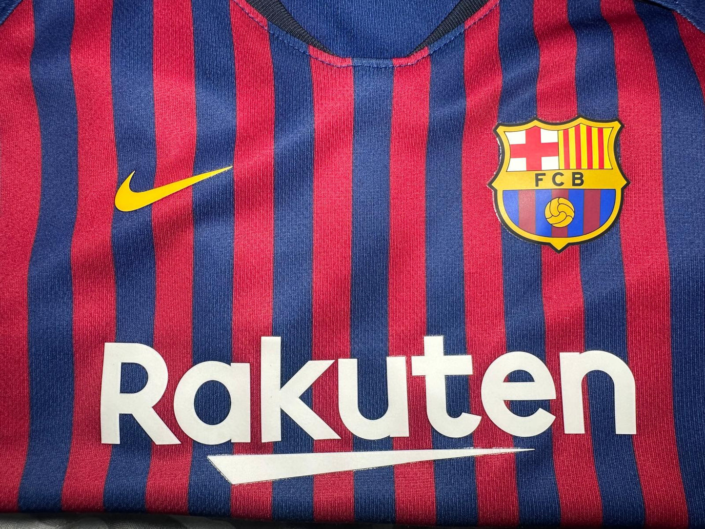 Barcelona 2018/19 - Home Shirt- Age 18-24 Months