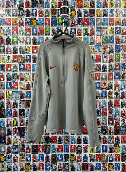 Manchester United 2004/05 - 1/2 Zip Training Top - L