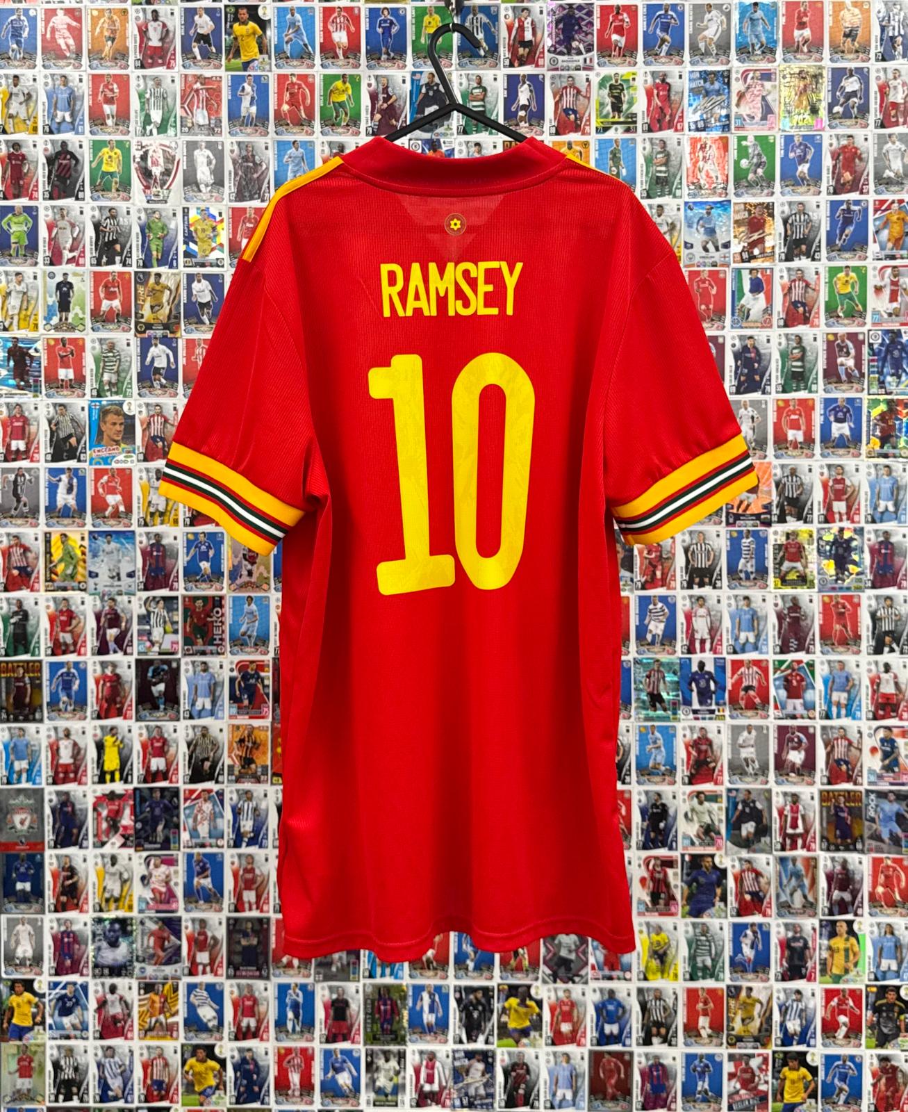 Wales 2020 - Home Shirt - Ramsey 10 - XL