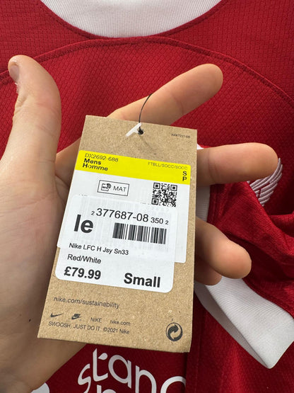 Liverpool 2023/24 - Home Shirt - M.Salah 11 - S - BNWT