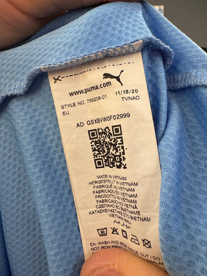 Manchester City 2021/22 - Home Shirt - Stones 5 - M Womens / UK 10-12