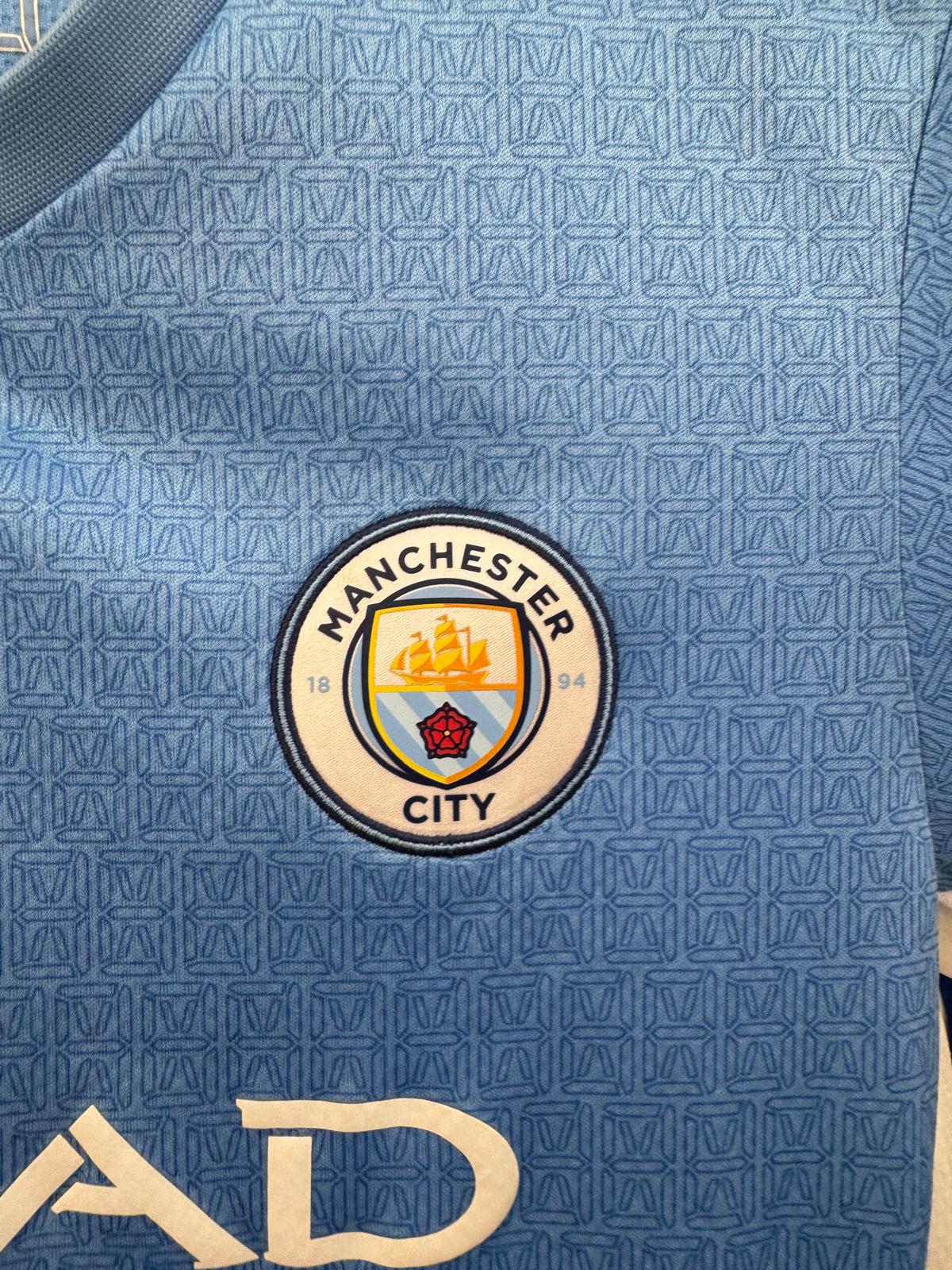 Manchester City 2021/22 - Home Shirt - Stones 5 - M Womens / UK 10-12