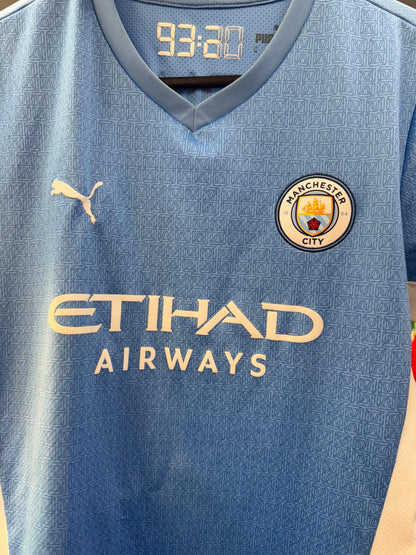 Manchester City 2021/22 - Home Shirt - Stones 5 - M Womens / UK 10-12