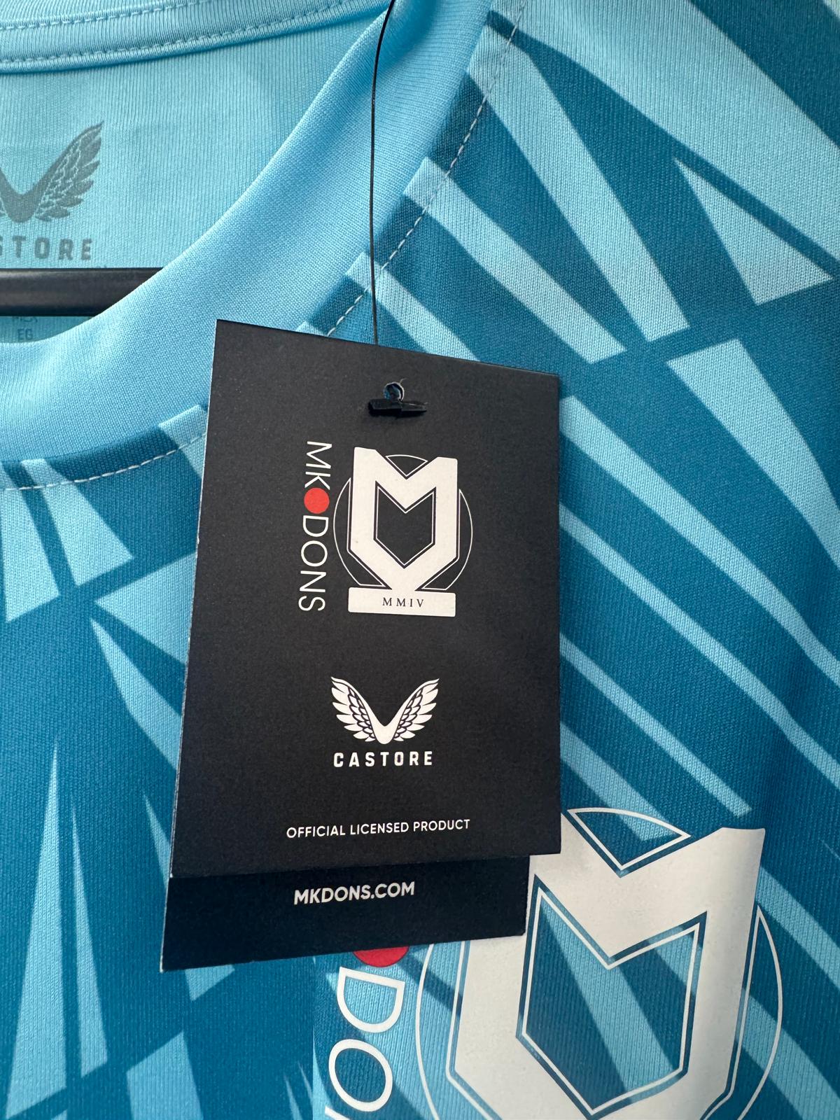 MK Dons 2024/25 - GK Third Shirt - XL - BNWT