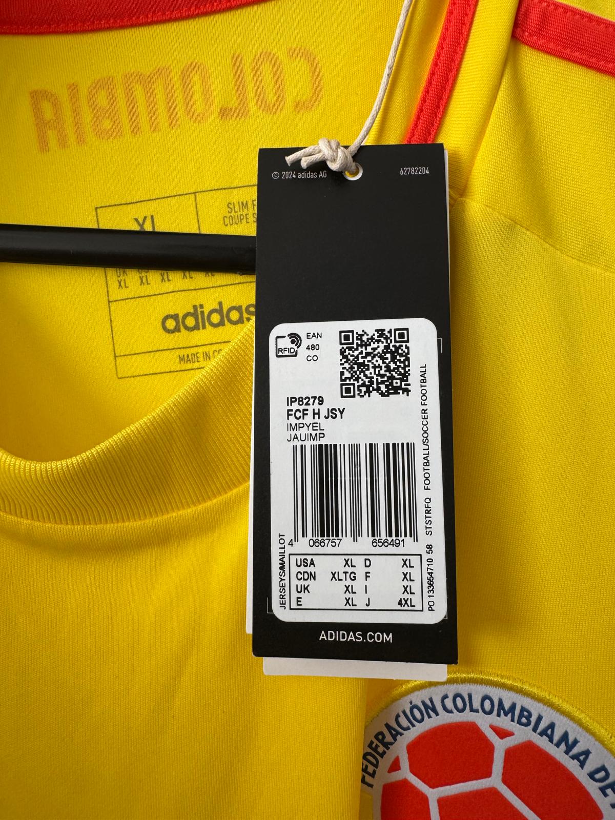 Colombia 2024 - Home Shirt - XL - BNWT