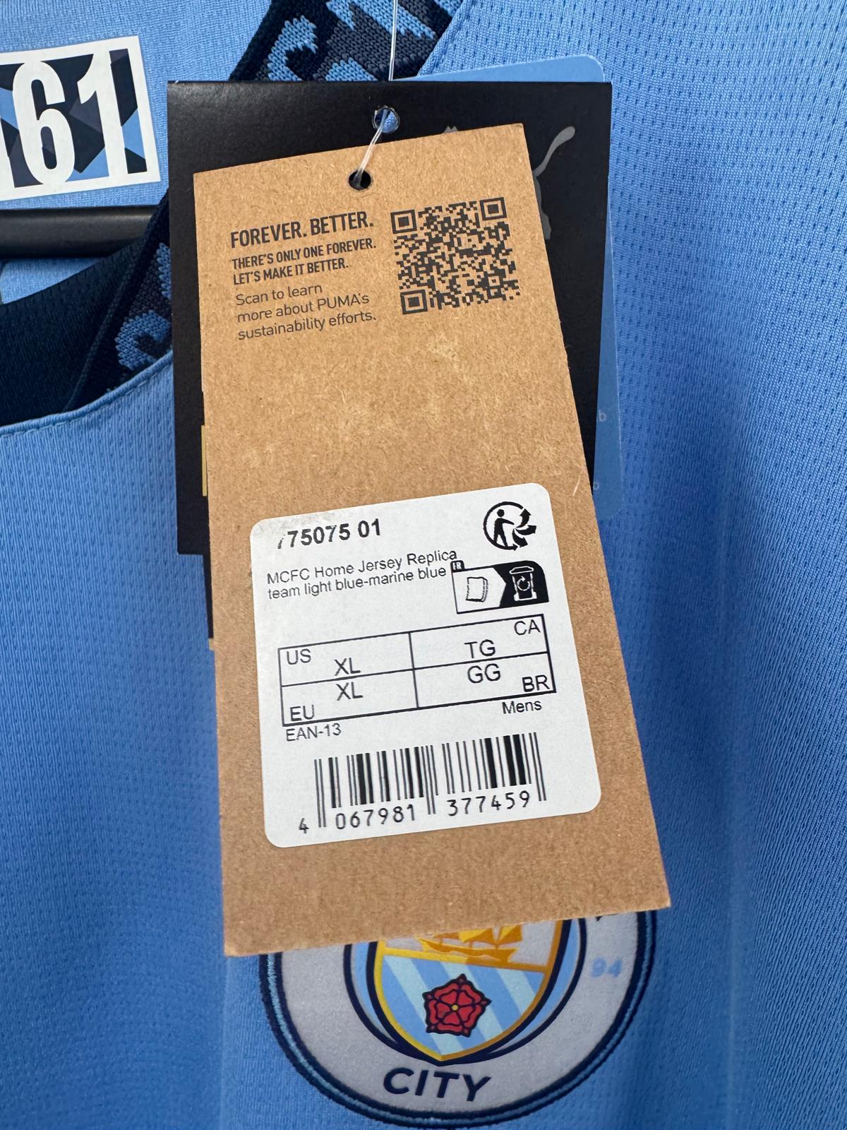 Manchester City 2024/25 - Home - Gvardiol 24 - XL - BNWT