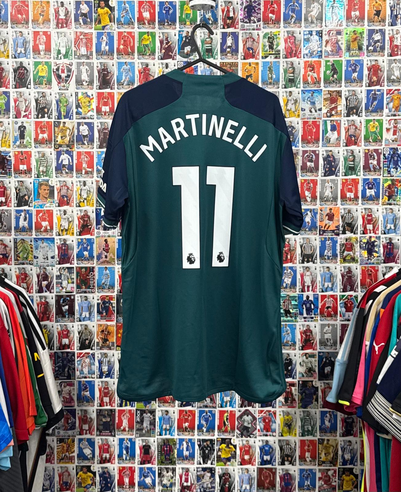 Arsenal 2023/24 - Third Shirt - Martinelli 11 - M - BNWT