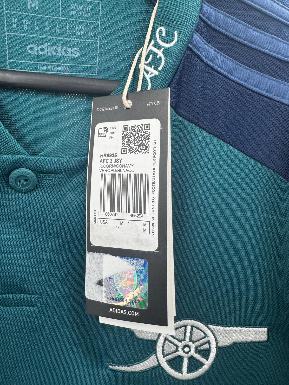 Arsenal 2023/24 - Third Shirt - Martinelli 11 - M - BNWT