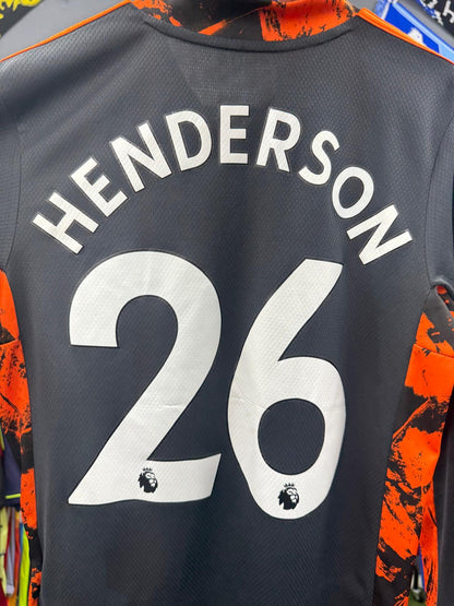 Manchester United 2020/21 - GK Home Shirt - Henderson 26 - Age 12-14