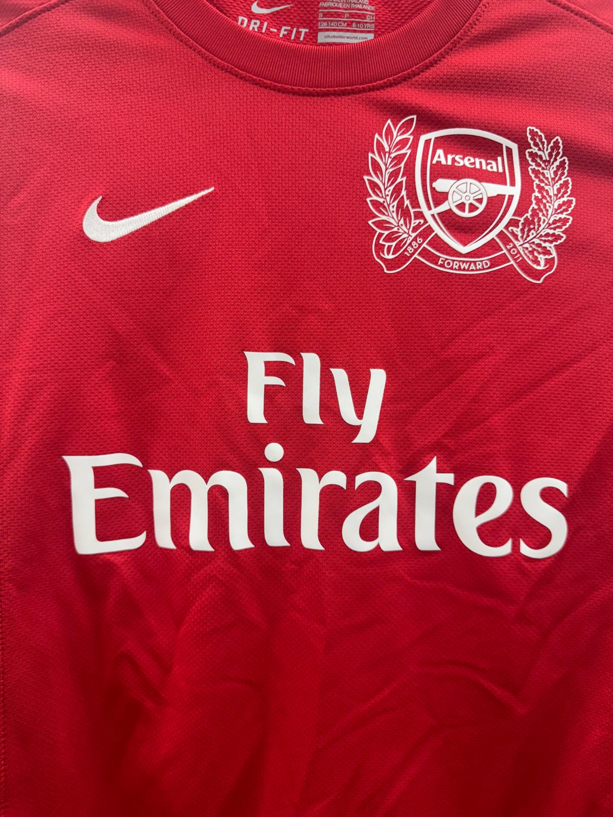 Arsenal 2011/12 - Home Shirt - Age 8 -10