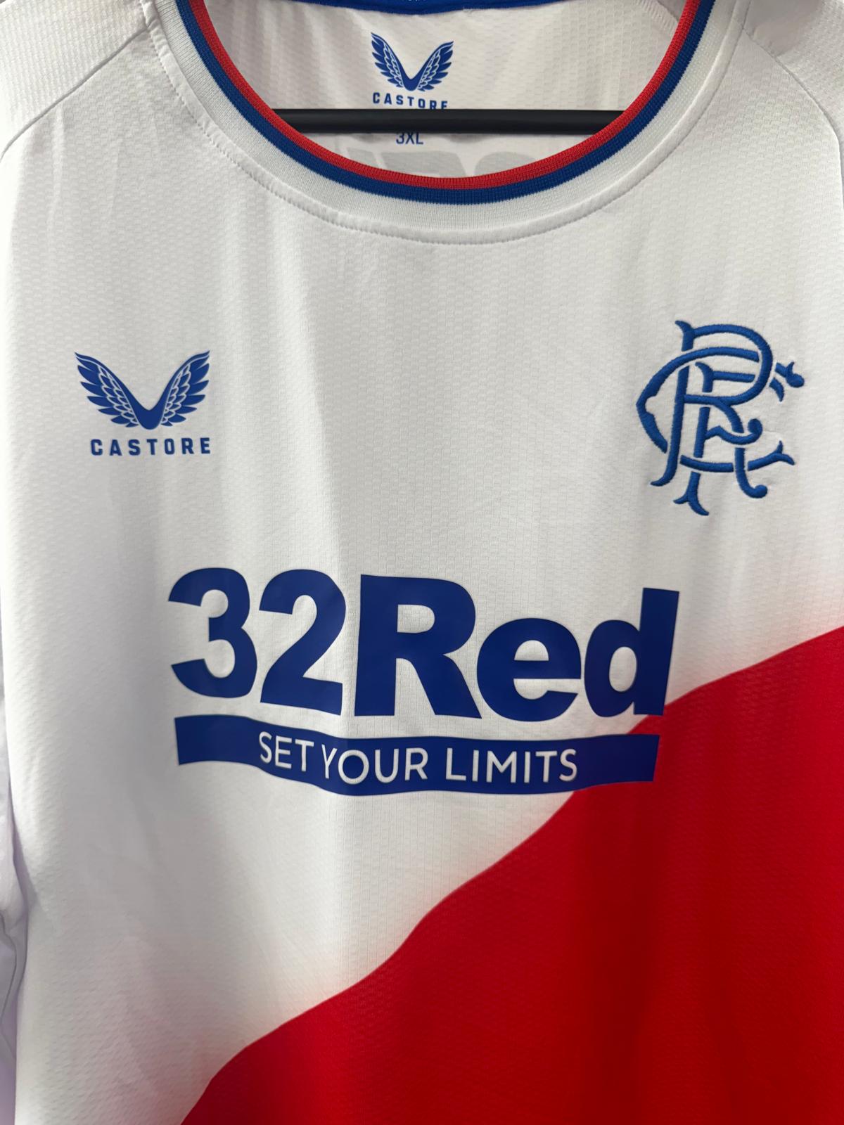 Rangers 2022/23 - L/S Player Spec Away Shirt - 3XL - BNWOT