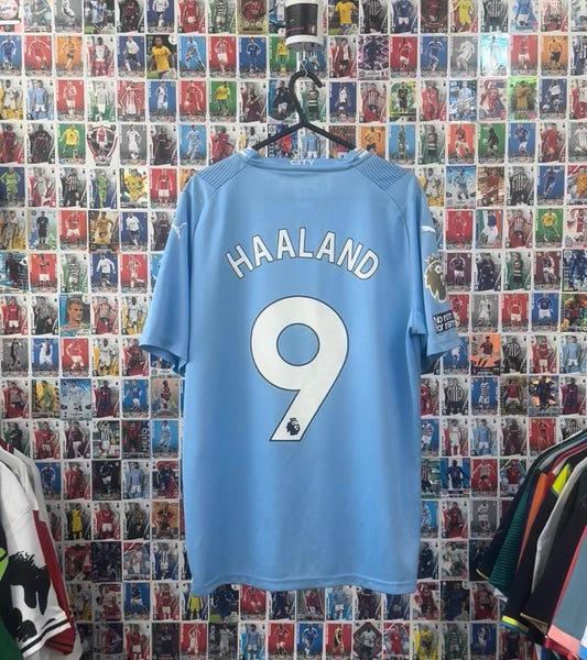 Manchester City 2023/24 - Home Shirt - Haaland 9 - M
