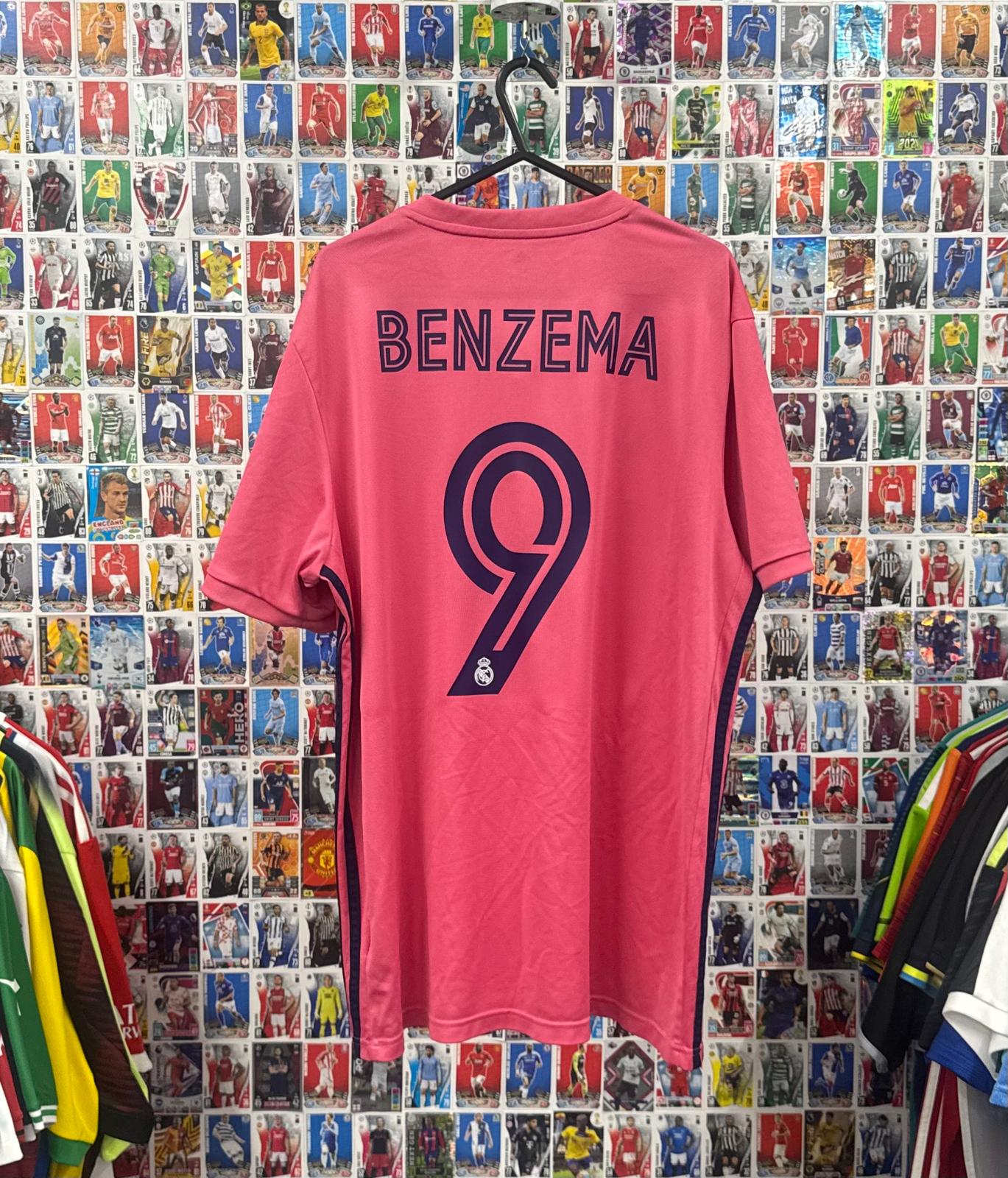 Real Madrid 2020/21 - Away Shirt - Benzema 9 - XL