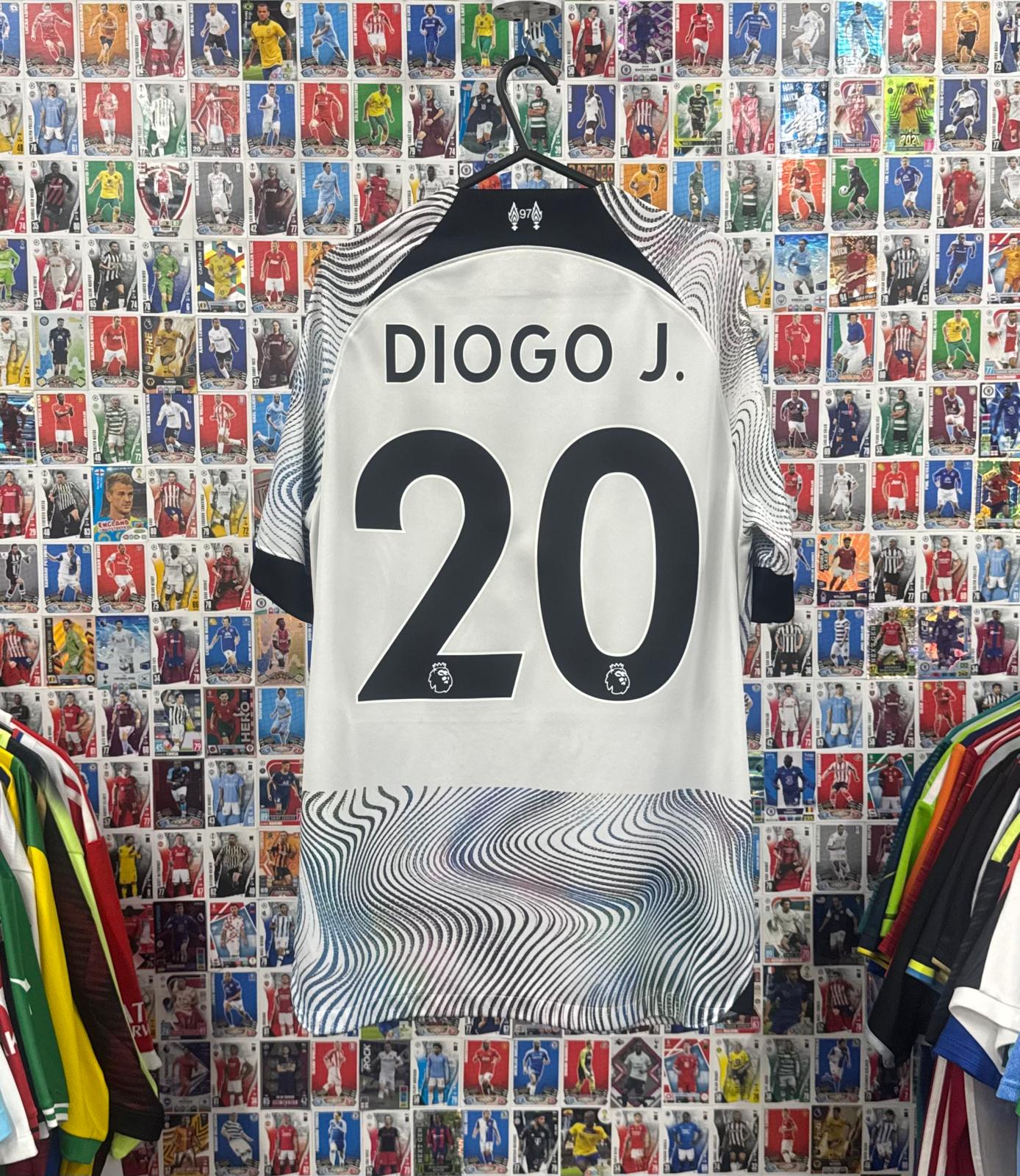 Liverpool 2022/23 - Away Shirt - Diogo J. 20 - L