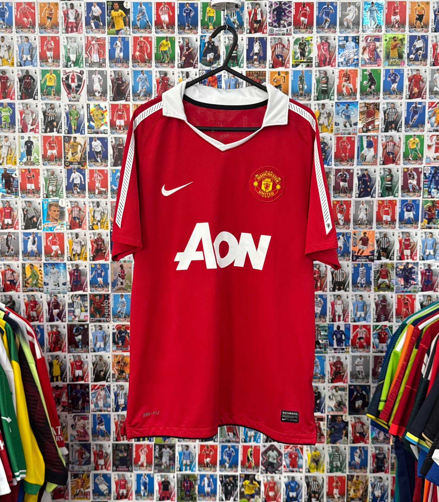 Manchester United 2010/11 - Home Shirt - Rooney 10 - M